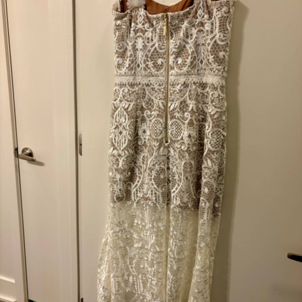 Beautiful white bridal shower dress! - Picture 5 of 8